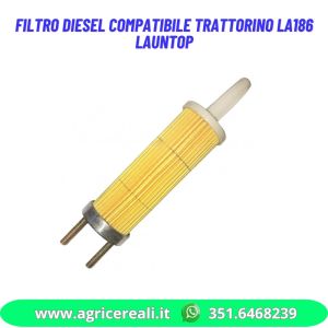 Filtro diesel compatibile trattorino LA186 LAUNTOP