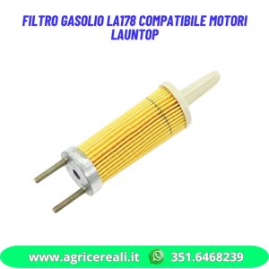 Filtro gasolio LA178 compatibile motori LAUNTOP