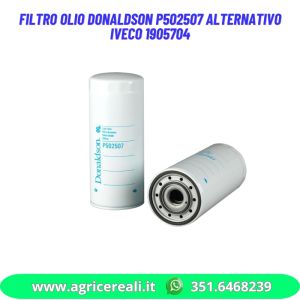 Filtro olio Donaldson P502507 alternativo IVECO 1905704