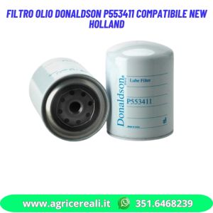 Filtro olio Donaldson P553411 compatibile New Holland