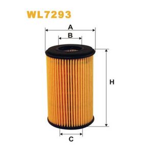 Filtro Olio Wix WL7293 Renault Clio II, Kangoo, Thalia, Twingo