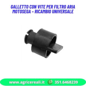 Galletto con Vite per Filtro Aria Motosega – Ricambio Universale