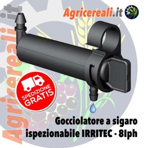 Gocciolatore a sigaro ispezionabile IRRITEC - 8Iph