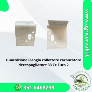 Guarnizione flangia collettore per decespugliatore 33 cc Euro 2