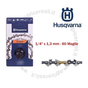 Husqvarna H00: Catena Passo 1/4" x 1,3 mm, 60 Maglie 