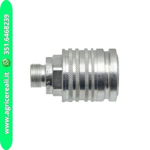 Innesto rapido femmina 1/2" Filettatura M18x1,5 serie KM 12L BG3
