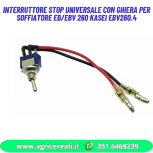 Interruttore stop universale con ghiera per soffiatore EB/EBV 260 KASEI EBV260.4