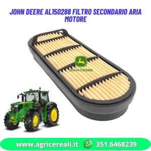 John Deere AL150288 filtro secondario aria motore