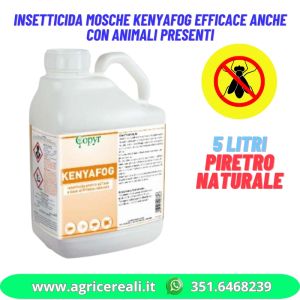 KENYAFOG 5Lt Insetticida per Mosche utilizzabile con animali