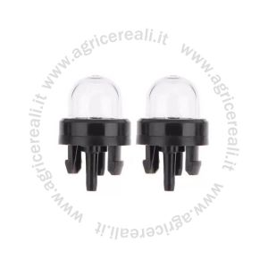 Kit 2 Pompette Primer Benzina per Motoseghe Husqvarna e Walbro