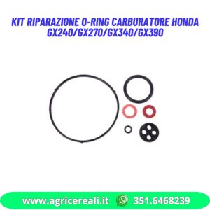 Kit riparazione O-Ring carburatore Honda GX240/GX270/GX340/GX390