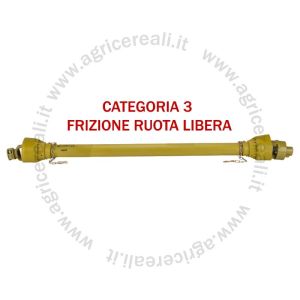 Albero Cardanico con Ruota Libera Senso Orario - Categoria 3