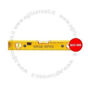 Livella a 3 Bolle 80 cm VOLA 245 - Strumento di Misura Accurato