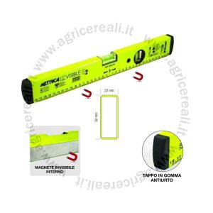 Livella Metrica MegaLevel Invisibile 60 cm con Magneti Potenti