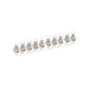 Morsetti Unipolari x Cavi mm 2,5 mmq in barra da 10 pezzi