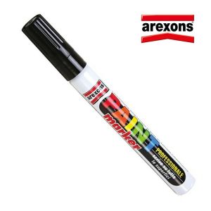 Pennarello Professionale Permanente a Vernice Punta Media Nero