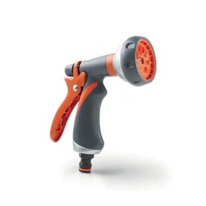 Pistola Irrigazione 8 Getti Metallo Gomma