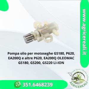 Pompa olio compatibile per motoseghe Alpina, Oleomac, Partner