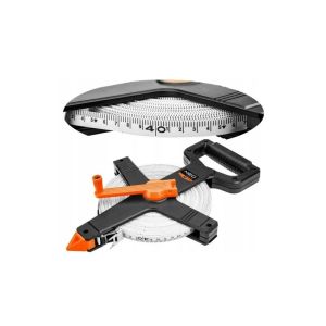 Rotella metrica 50 metri manico in fibra