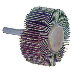 Ruota Abrasiva Lamellare 50x20 mm Stelo 6 mm Grana 80