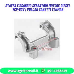 Staffa fissaggio serbatoio motore diesel 7CV-8CV