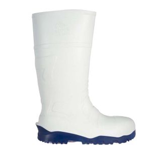 Stivali bianchi con puntale e lamina Antiscivolo MONTANA.