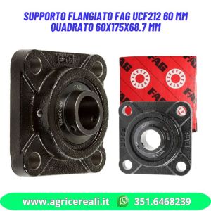 Supporto flangiato FAG UCF212 60 mm quadrato 60x175x68.7 mm