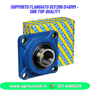Supporto flangiato UCF209 Ø45mm SNR alta qualità NON CINESE