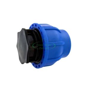 Tappo a compressione 32 mm per tubi in polietilene