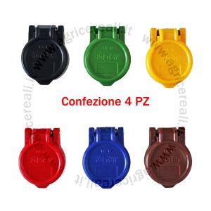 Tappo Parapolvere TA12 per Sistemi Idraulici - 4 TAPPI da 1/2"