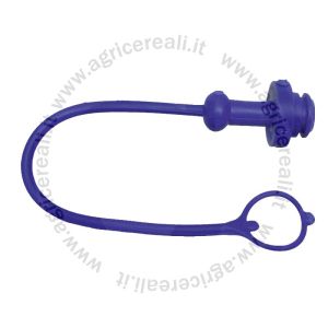 Tappo Parapolvere Azzurro per Innesto Femmina 3/8" Faster