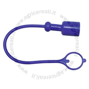 Tappo parapolvere azzurro TM 1 per innesto maschio da 1"