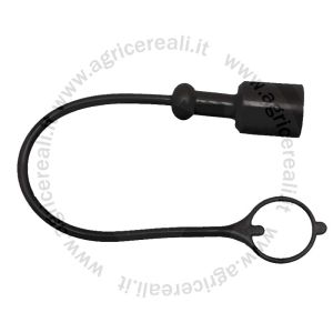 Tappo Parapolvere Nero per Innesto Maschio 1/2" FASTER TF 12 N