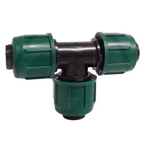 Tee a 90° in PP Ø20 mm x 20 mm x 20 mm - Irritec