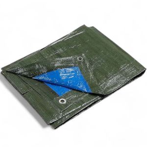 Telo Rinforzato 4x5 mt con Occhielli: Ideale per Edilizia e Stoccaggio