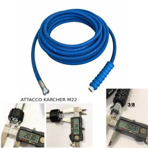 Tubo per idropulitrice 400 bar Blu super leggero antimacchia