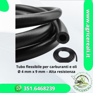 Tubo per carburanti CARBO/LN 10 Ø 4x9 mm – Vendita al metro lineare