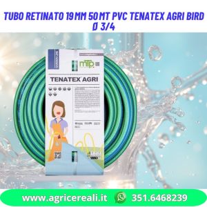 Tubo retinato 19 mm 50 m PVC Tenatex Agri Bird