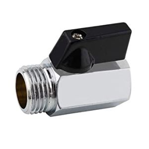 Valvola a Sfera 1/8 M.F. Ottone/Nichel