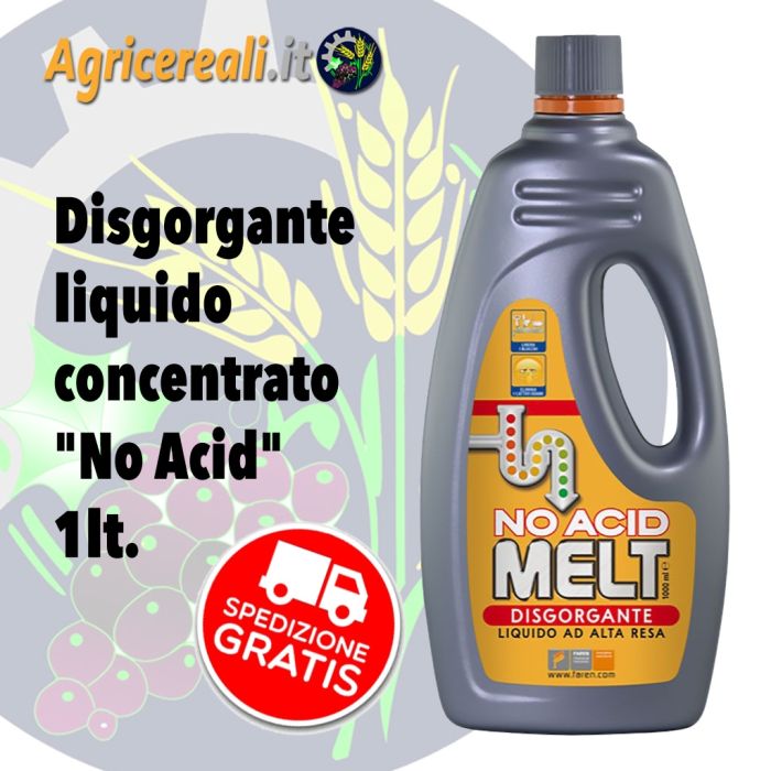 Disgorgante liquido concentrato No Acid 1lt. 
